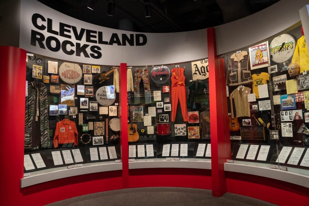 Rock and Roll Hall of Fame Cleveland exhibit