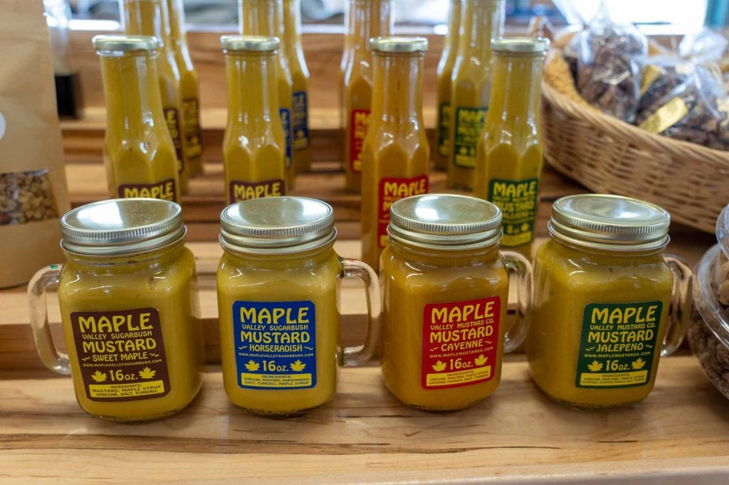 Maple mustard at West Side Market