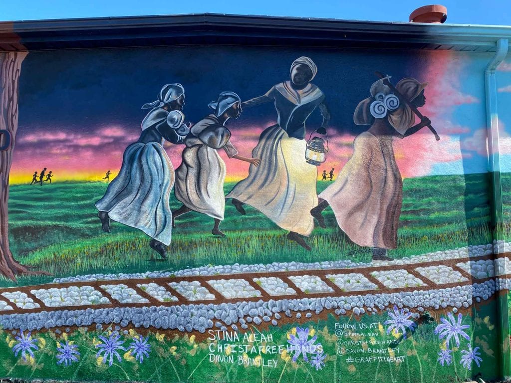 Road to Freedom mural