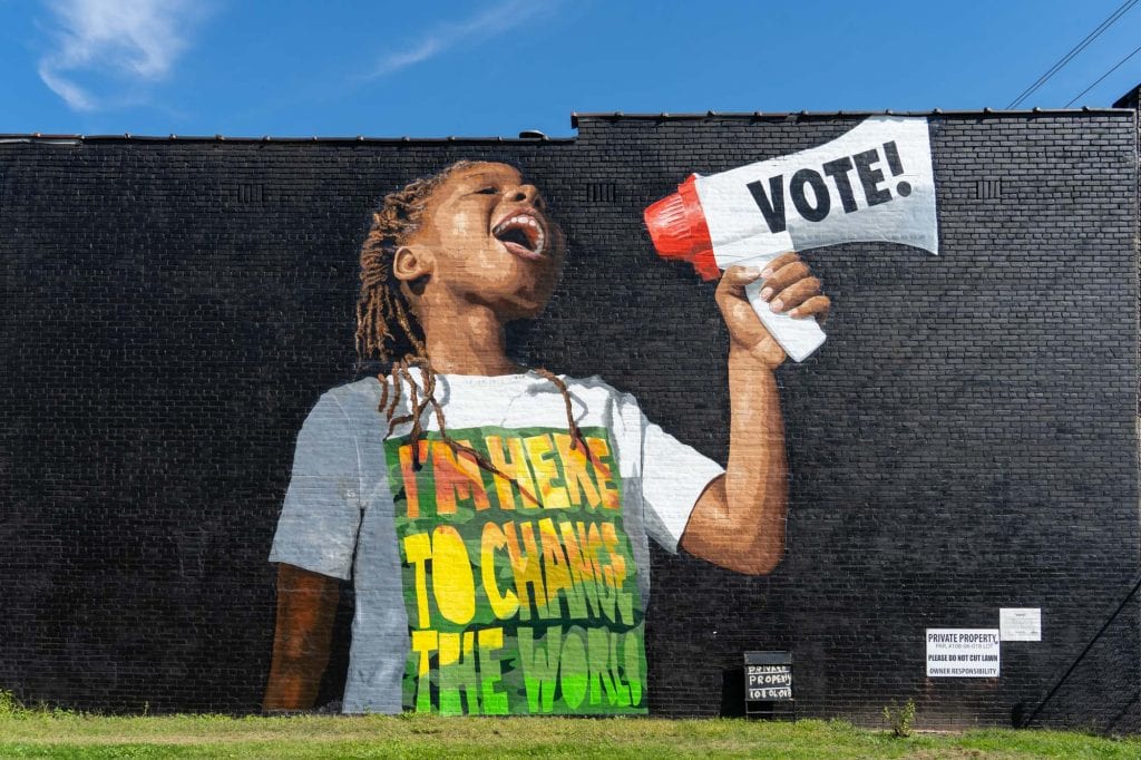 Vote mural