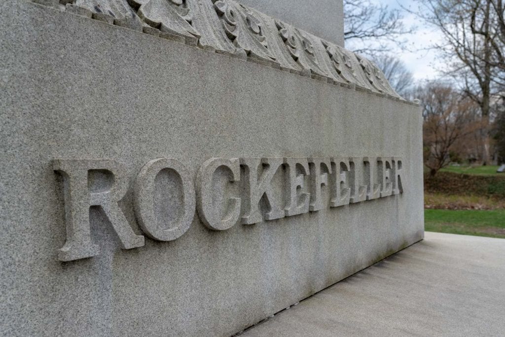 Rockefeller grave site