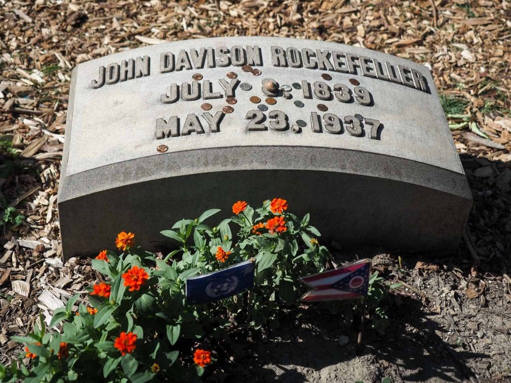 John D Rockefeller grave site