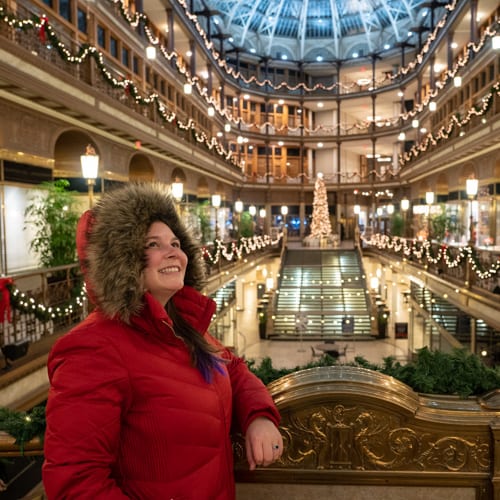 Christmas at the Cleveland Arcade