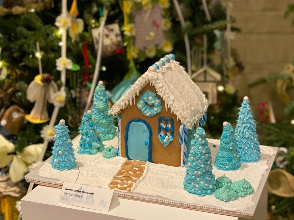 Gingerbread house at GLOW