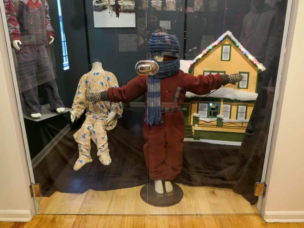 Randy's snowsuit at the A Christmas Story House Museum