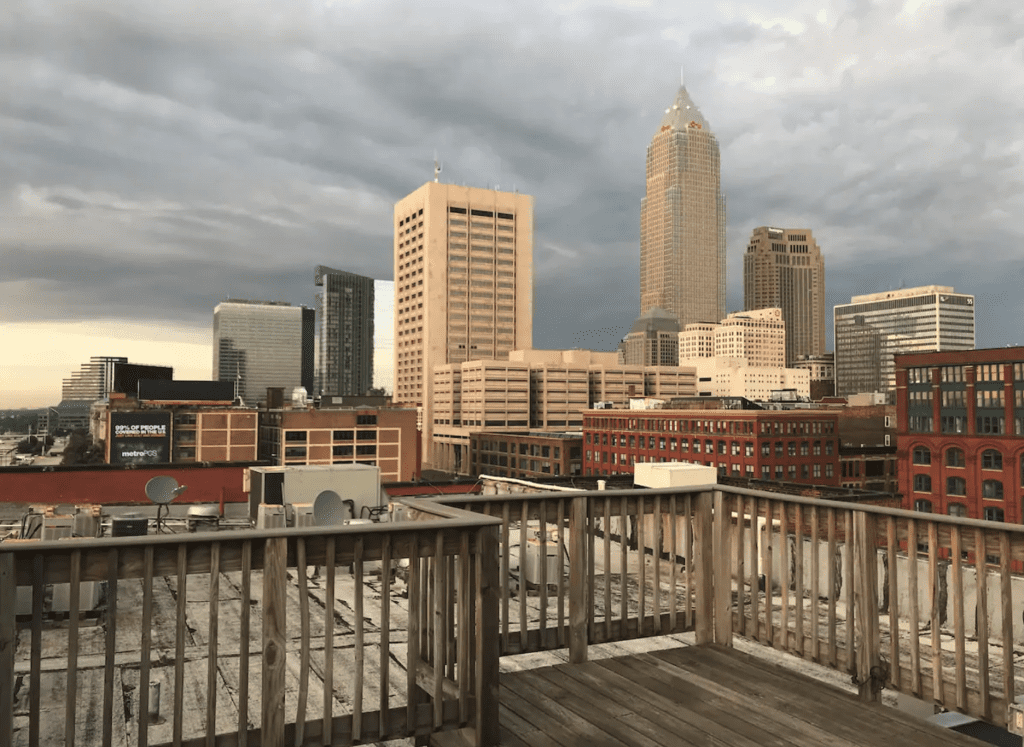 Downtown Cleveland Condo view