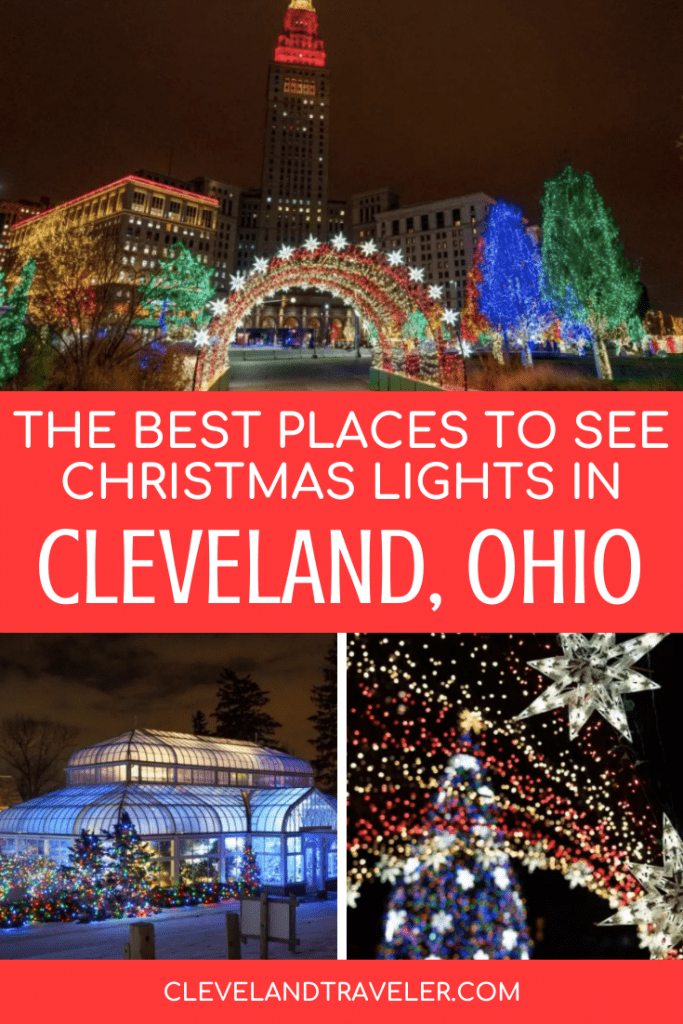 Christmas lights in Cleveland