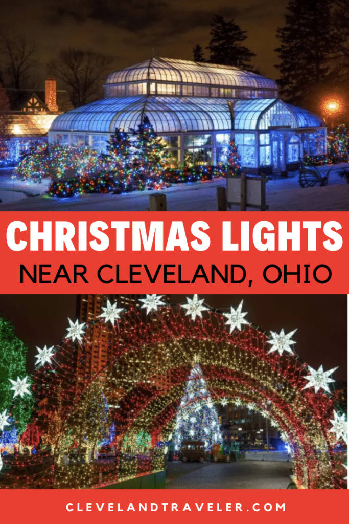 Christmas lights in Cleveland