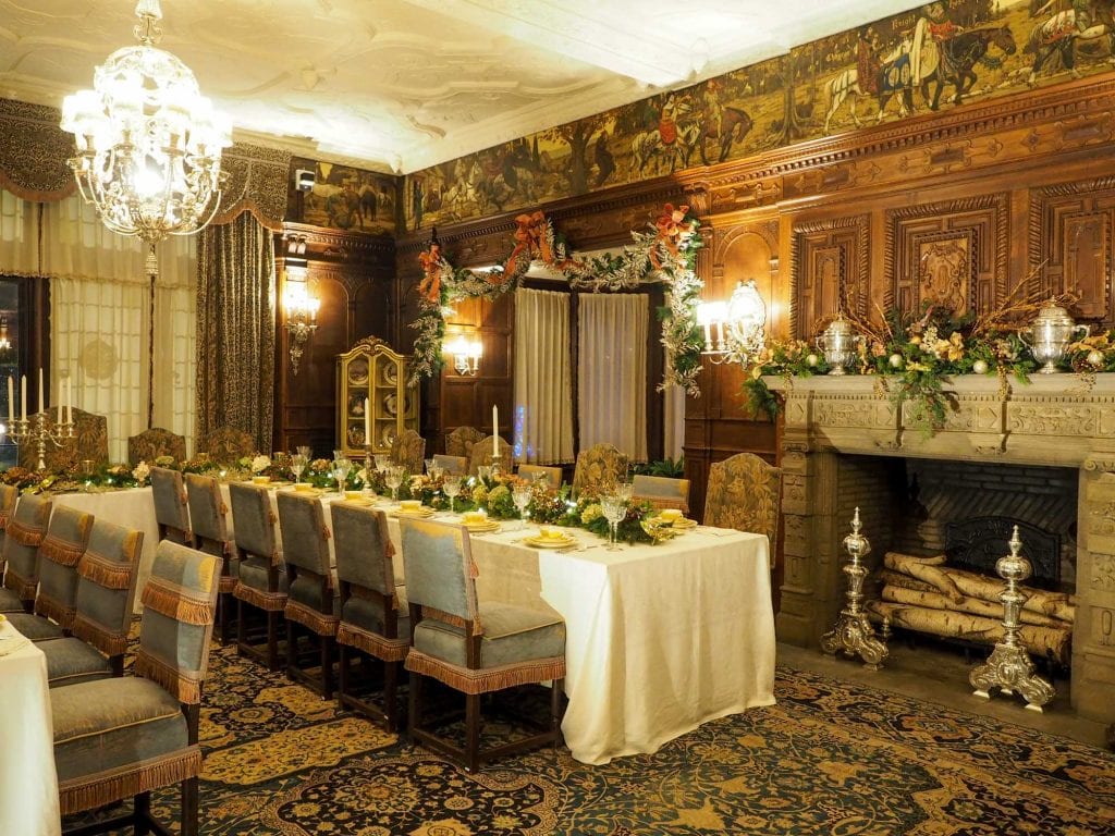 Stan Hywet Hall dining room