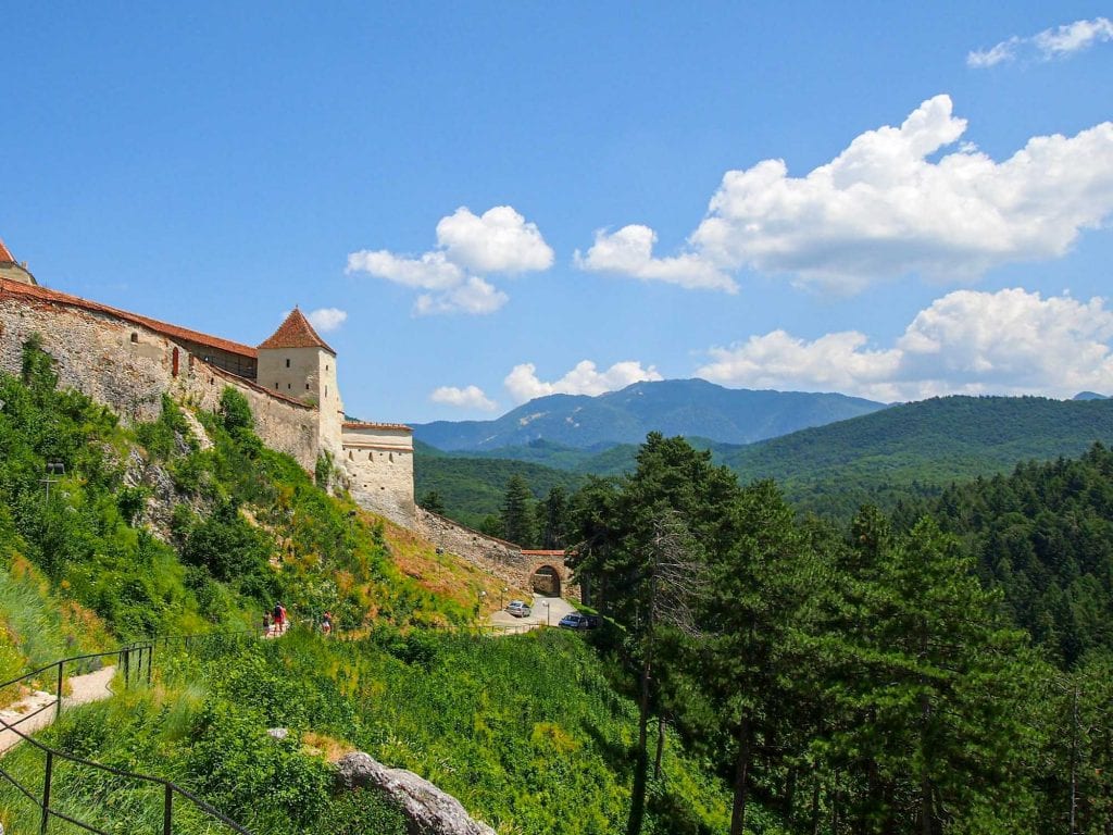 Rasnov Fortress in Romania