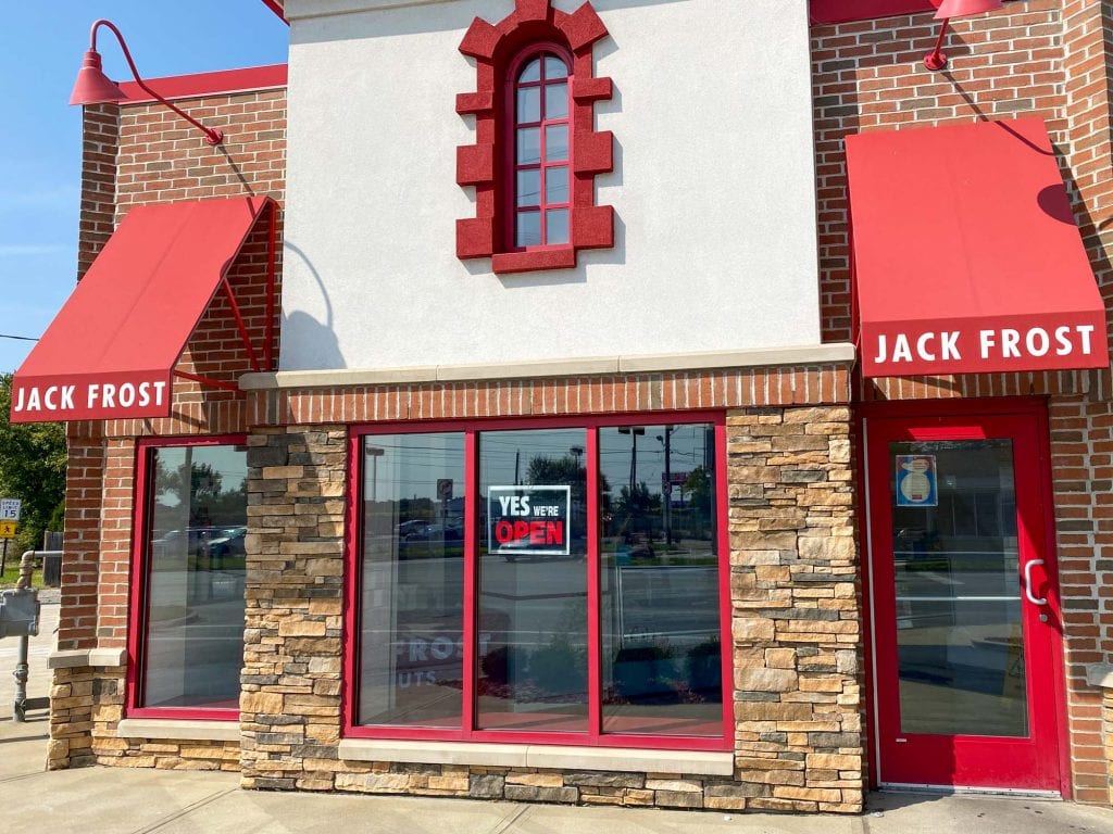 Jack Frost donuts storefront